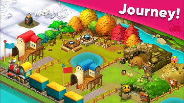 Train Town 3 match merge magic puzzle games level 29-34