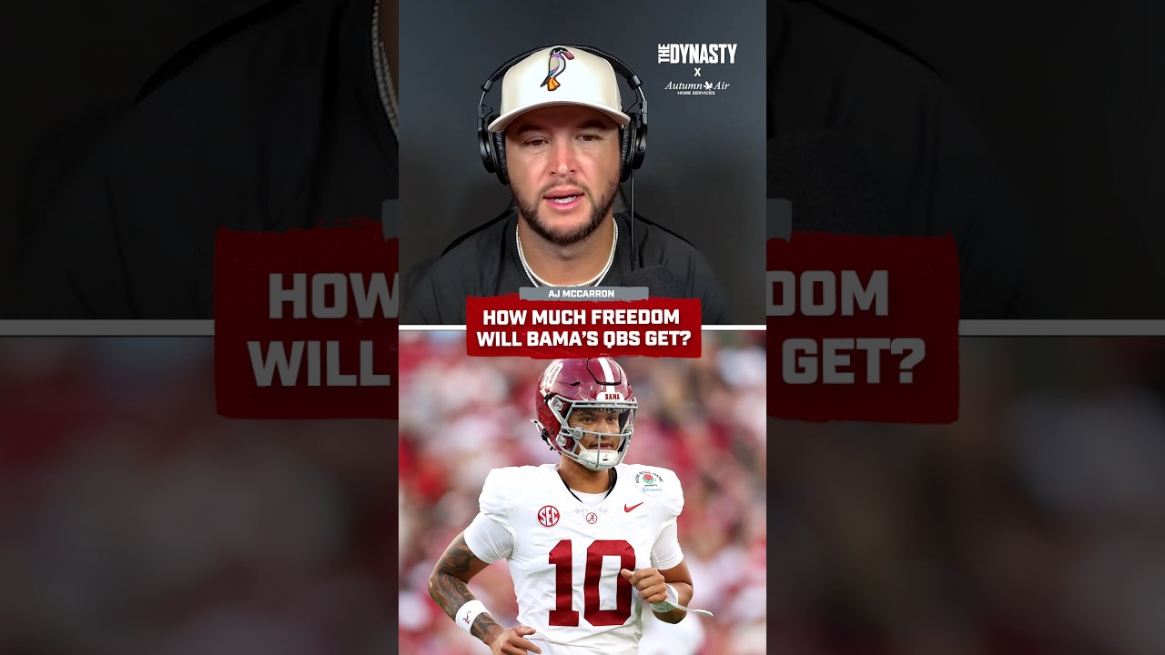 How Much Freedom Will Bama's QBs Get?