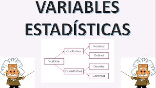 STATISTICAL VARIABLES - QUALITATIVE AND QUANTITATIVE