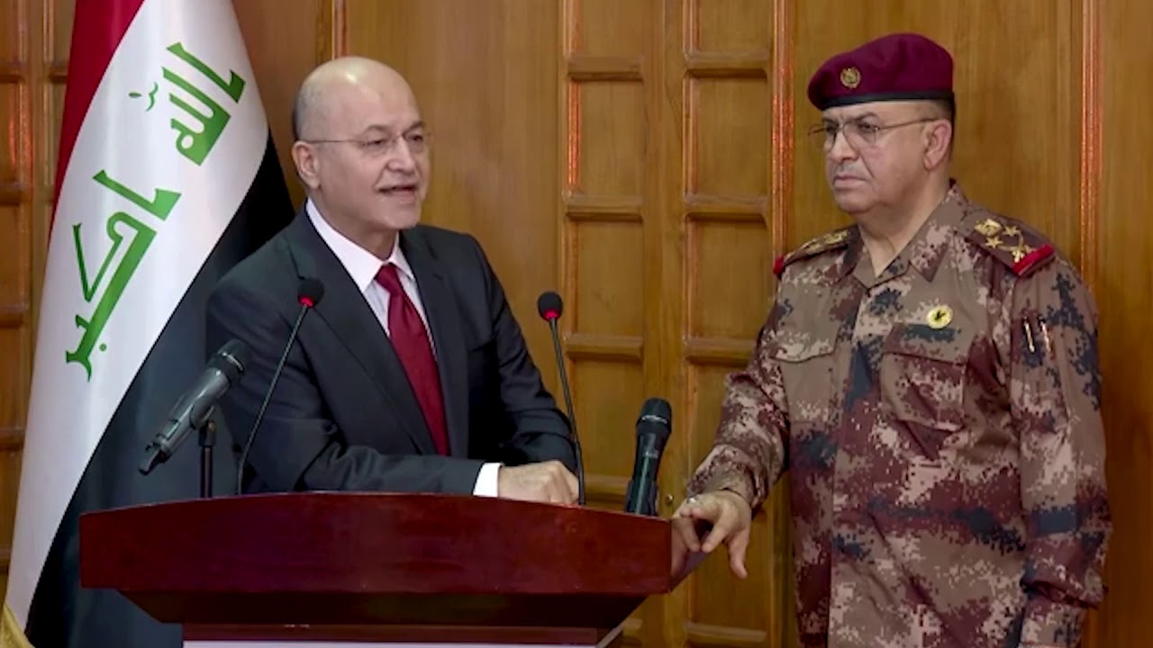 كلمة رئيس الجمهورية في مقر جهاز مكافحة الأرهاب