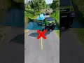 Mixer Trucks VS Gigantic Water Pit - BeamNG.Drive #30 | #shorts #carsvswaterpit #beamngdrive