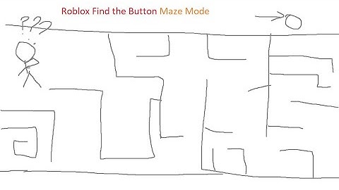 Roblox Find the Button Maze Mode!