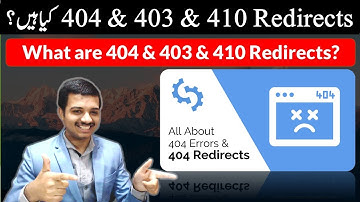Understanding 404,403 and 410
