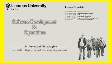 2DV611 - L04 - Deploying and Releasing Applications