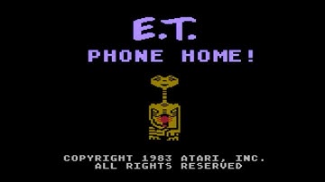 Atari XL/XE - E.T. Phone Home! [1983]