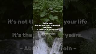 Life appreciation #gratitude #quote #wisewords #abrahamlincoln