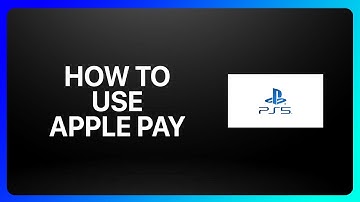 How To Use Apple Pay On PlayStation 5 Tutorial