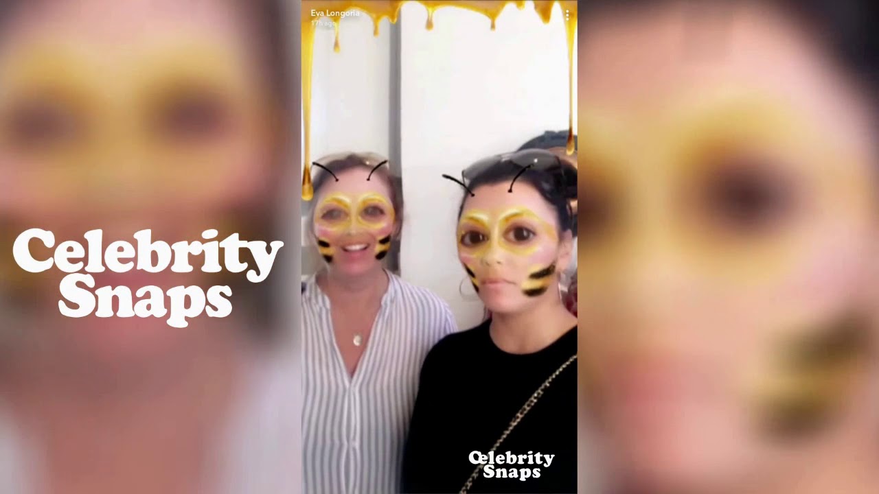 Eva Longoria Snapchat Stories | January 2018 Full |