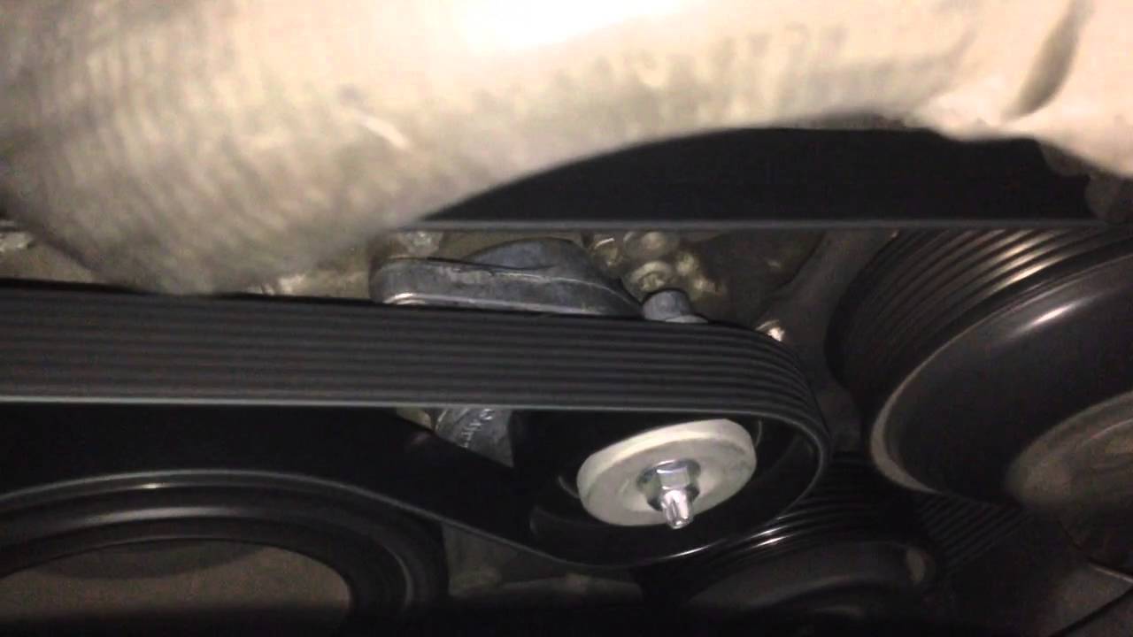 C32 AMG Belt tensioner NEW no wobble YouTube