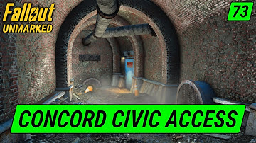 Concord Civic Access | Fallout 4 Unmarked | Ep. 73