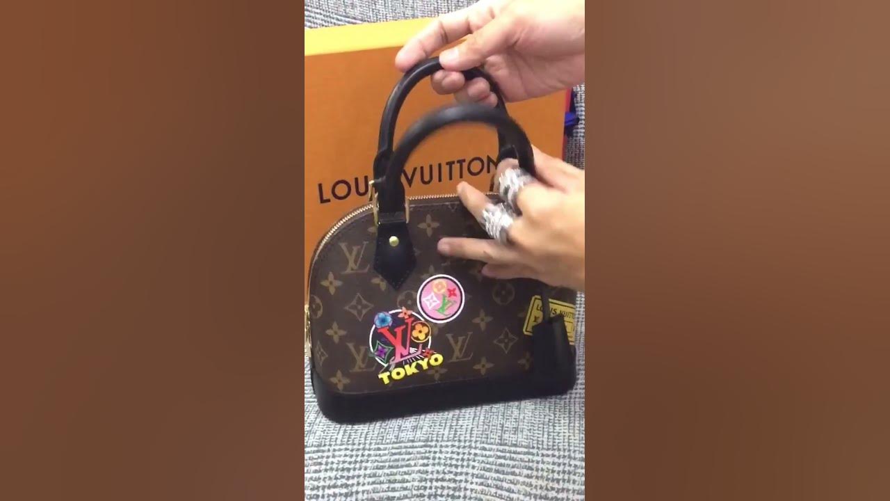 LOUIS VUITTON MY LV WORLD TOUR ALMA BB Unboxing (my 1st Made-to