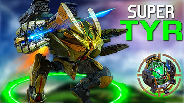 Buffed TYR Leads A Robot Convoy Into Enemy Territory - Major INCREASED Healing Ability | War Robots