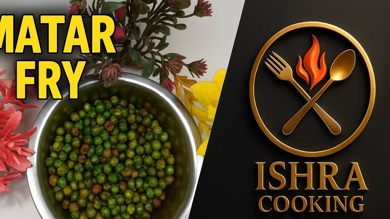 Crispy Matar Namkeen | Easy Snack Recipe