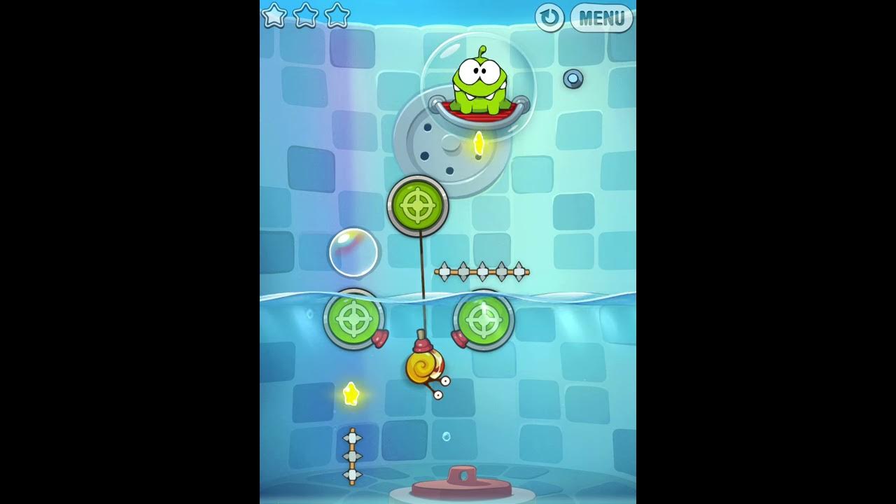 Cut the Rope: Experiments Level 5: Bath Time 3 Stars Walkthrough - video  Dailymotion