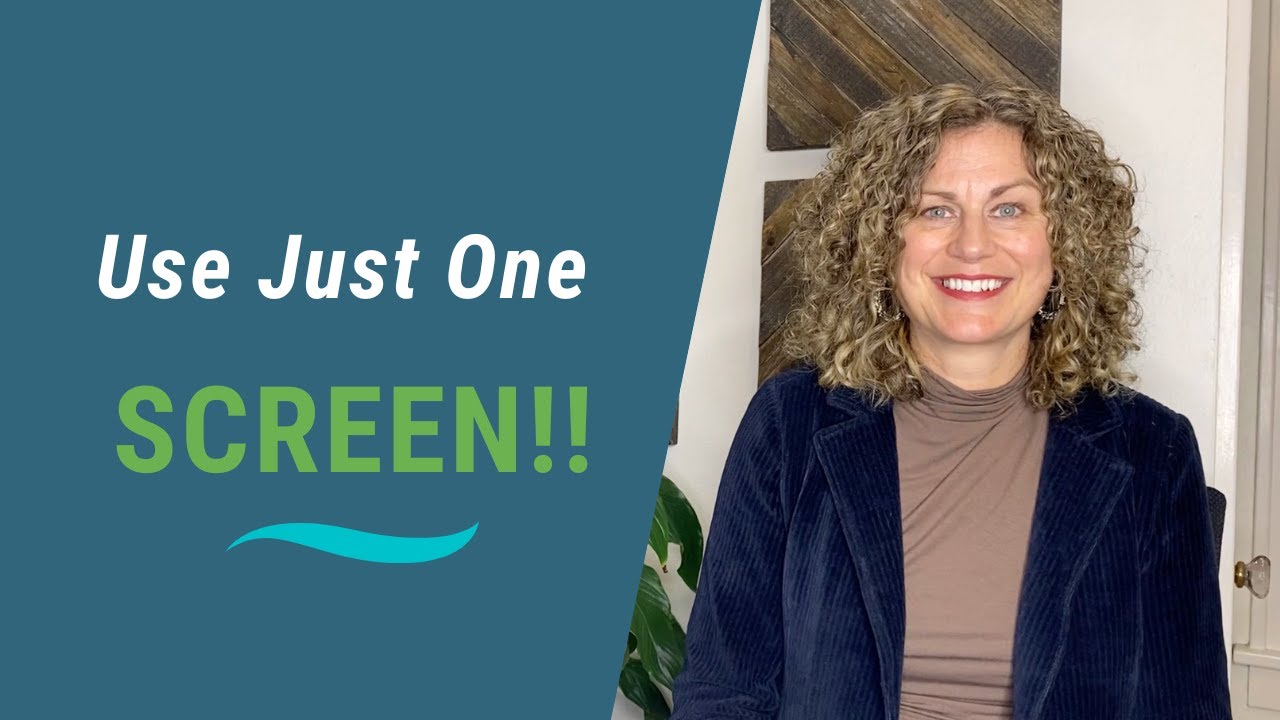 Use Just One Screen in Your Job Interviews! - YouTube