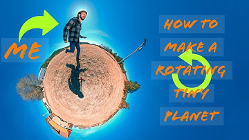 Rolling tiny planet affect with Gopro MAX