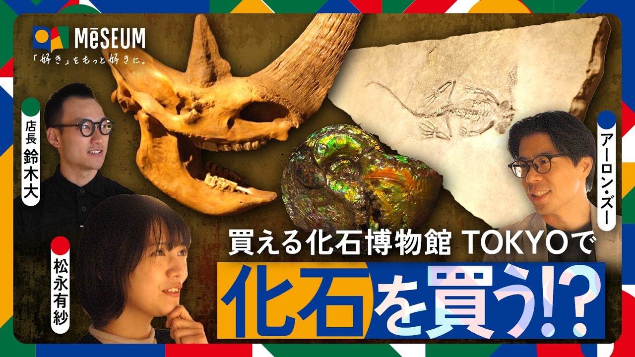 Buyable Fossil Museum TOKYO] You can buy museum-quality authentic