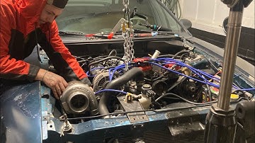 On3 turbo kit install on my 1994 ford mustang gt pt.2