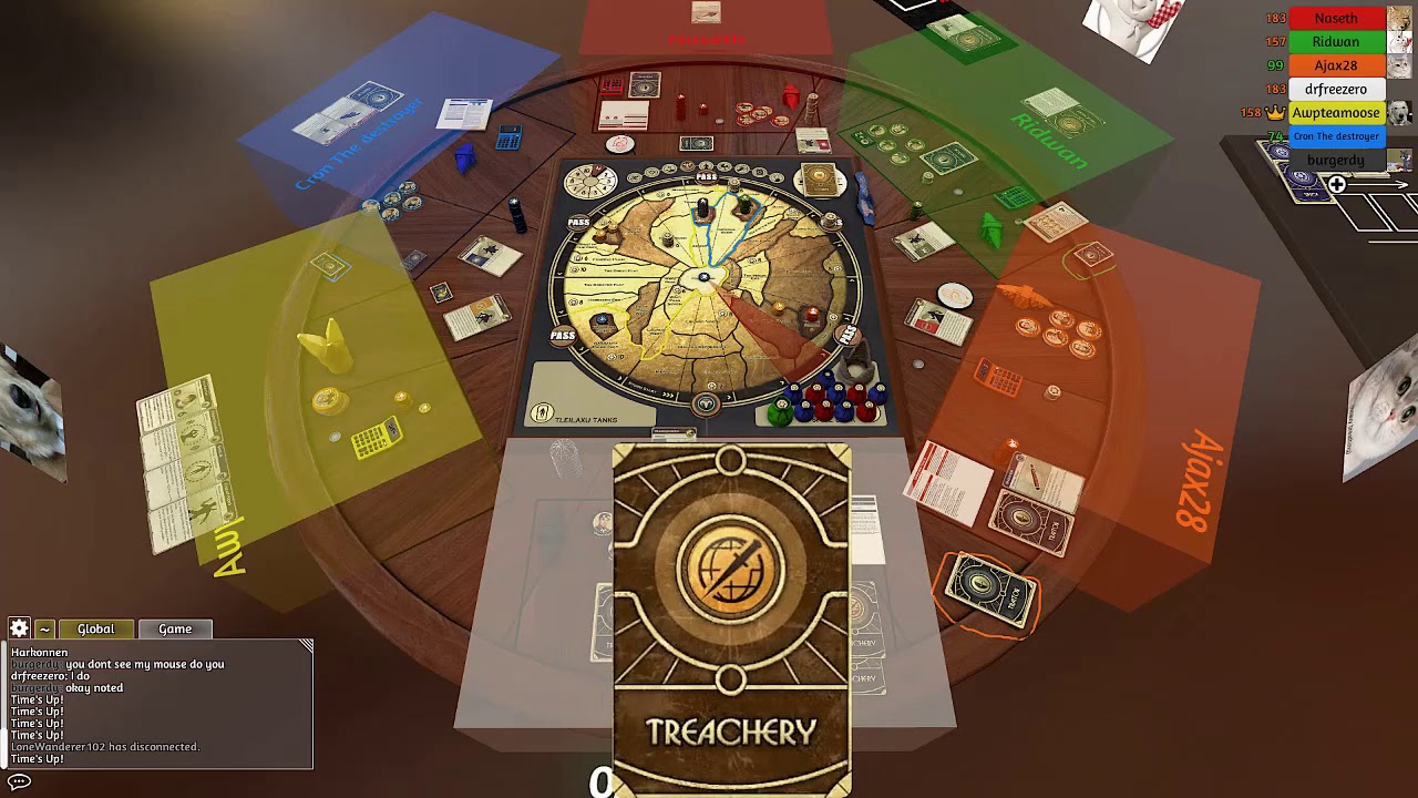 Dune Board Game 6 Player With Modified Rule set YouTube