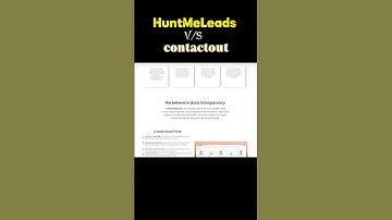 contactout vs HuntMeLeads #leadgeneration  #emailextractor #emailfinder #huntmeleads #contactout