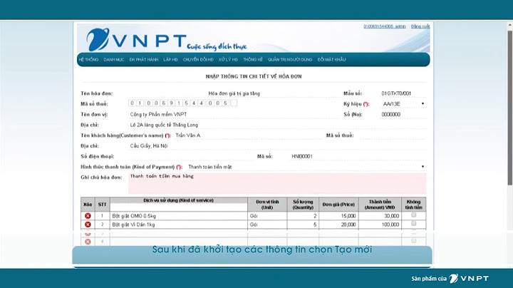 Tra cứu hóa đơn điện tử vnpt tphcm