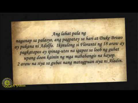 Florante at laura buod (ang tagubilin ng guro