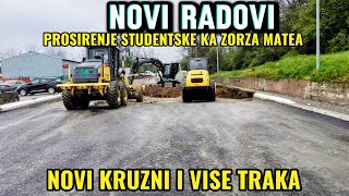 Novi Radovi Prosirenje Studentske I Zorza Matea Novi Kruzni Vise Traka Uskoro Novi Kruzni Ka Zemunu