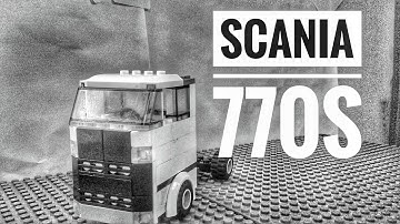 Lego 2020 Scania 770s V8  - Custom Lego Moc