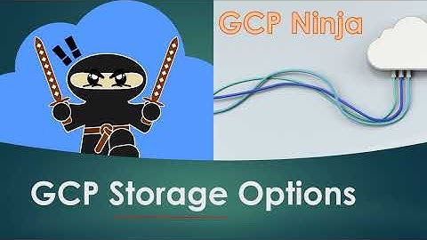 Google Cloud Storage Options