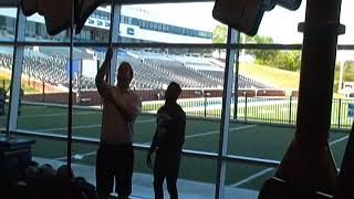 Myles Campbell - Georga Southern 2018 Pro Day - 37.5 Vertical Leap