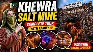 Khewra Salt Mine Pakistan 🇵🇰 | Andar Ka Amazing Manzar 😱 | Family Vlog | In Urdu in Hindi 