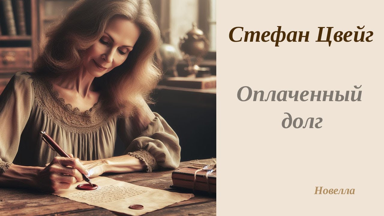Стефан Цвейг "Оплаченный долг" (аудиокнига/новелла) - YouTube