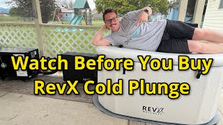 Revx Wellness Cold Plunge Review & Setup | UV Sanitation | Hot Tub & Cold Plunge Combo