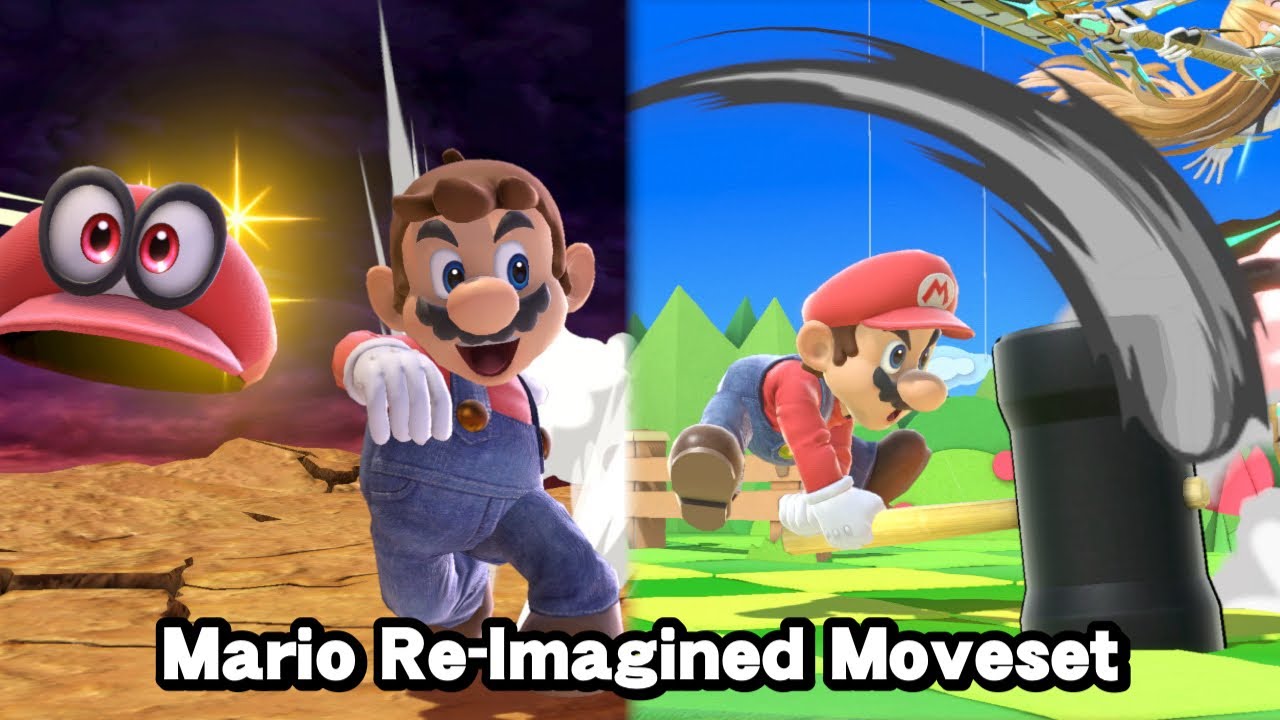 Mario RE-IMAGINED MOVESET **BETA** [SSBU] - Mod Showcase