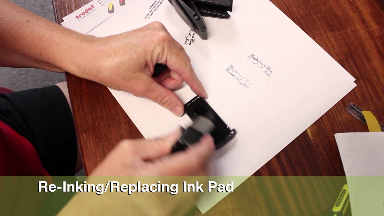 TUTORIAL : TRODAT MOBILE PRINTY SELF-INKING STAMP