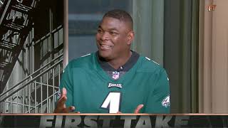 Keyshawn Johnson might be having an identity crisis 😬 | First Take