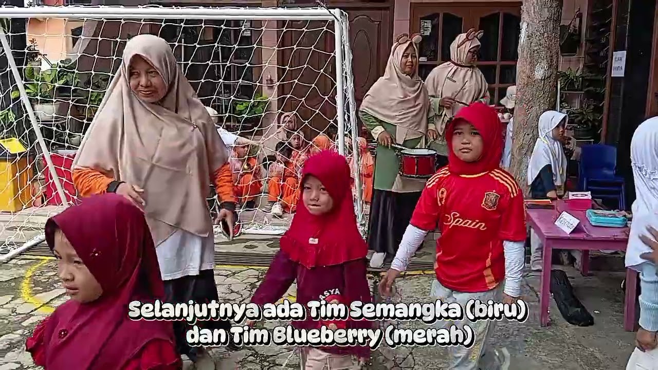  Teman-teman TKIT Mutiara Hati melaksanakan 🏆Pertandingan Bola Tangan