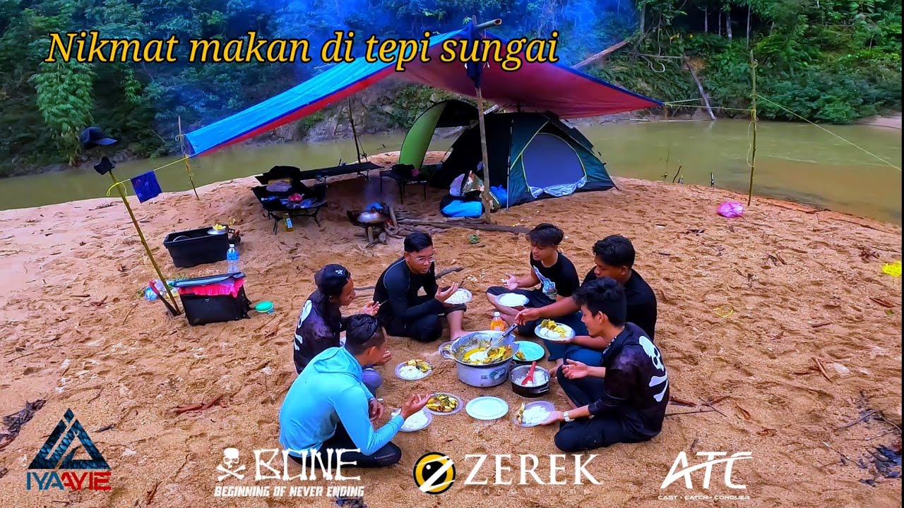 KOMPLOT RAMAI2, MENCARI STRIKE DI HULU SUNGAI..INFLATABLE BOAT FISHING MALAYSIA!! VLOG [038]