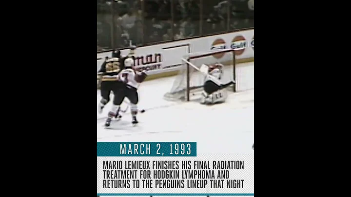 Mario Lemieux's emotional return | This Date in History #shorts