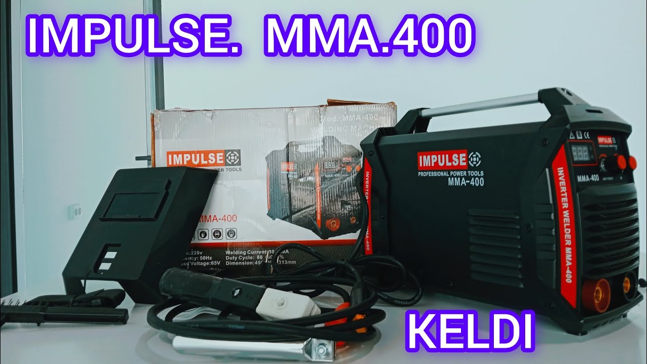 IMPULS MMA.400 SVARKA APARATIMIZ KELDU