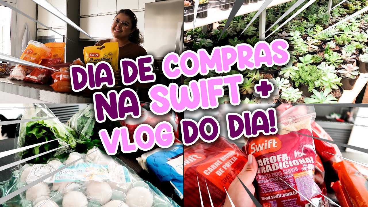 COMPRAS DO MÊS NA SWIFT (carnes, frangos, linguiça e mais) + NOSSA ROTINA  DO LAR!