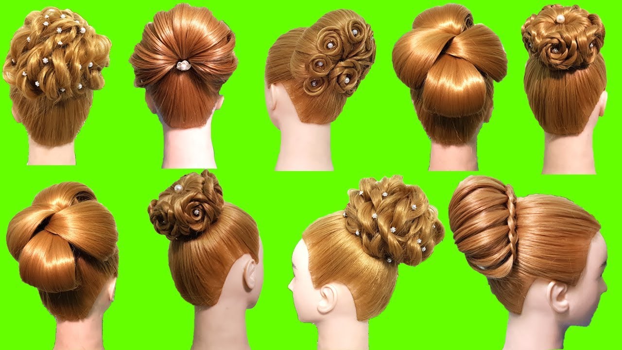 5 Cute juda hairstyles with using clutcher Hair style 5 Cute juda hairstyles with using clutcher Hair style