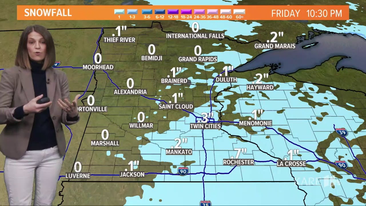 LIVE: Winter weather update - YouTube