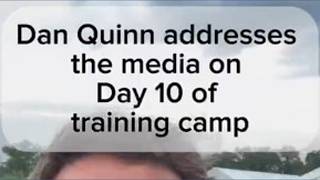 Dan Quinn not ready to say which starters will play in first Commanders preseason game