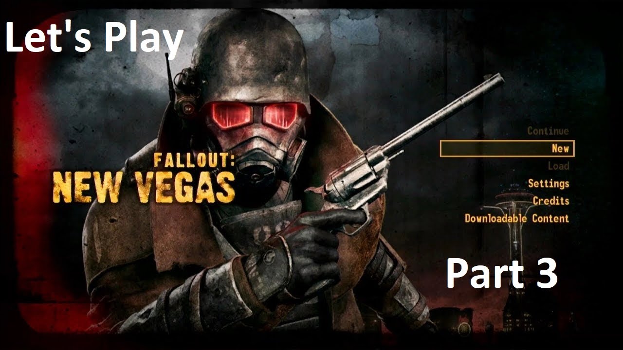 Let's Play Fallout New Vegas. Part 3. Clearing out the Ghouls and Nightkin