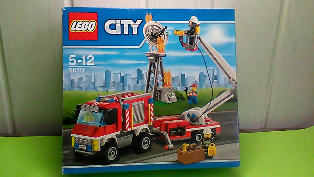 Lego City Straż Pożarna Youtube
