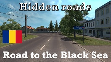 Euro Truck Simulator 2 | Hidden roads to Road to the Black Sea DLC (1.36 Open Beta) [Timelapse]