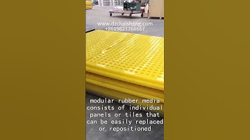 vibrating screen sieve,PU sieve panel,shaker sieve #polyurethane #factory #manufacturing