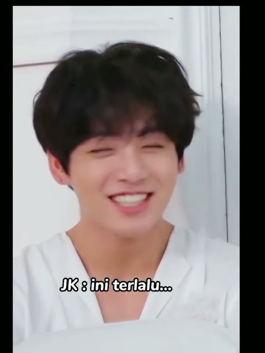 ngambek n nangis diledekin sm hyung2... bayi nya BTS (Jungkook)