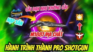 [Free Fire] Nạp Kim Cương Săn Ngay 'M1887 ĐỊA CHẤT' Rẻ Nhất Mà Được Đánh Giá Mạnh Nhất😨